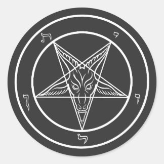 Autocollants Baphomet Sigil CoS