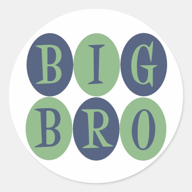 Autocollants Big Bro (Devant)