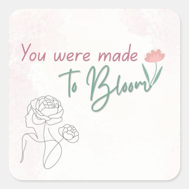 Autocollants Bloom | Floral Mignon  (Devant)