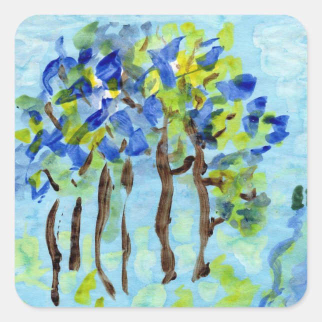 Autocollants Blue grove (Devant)