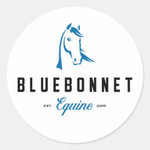 Autocollants Bluebonnet Equine