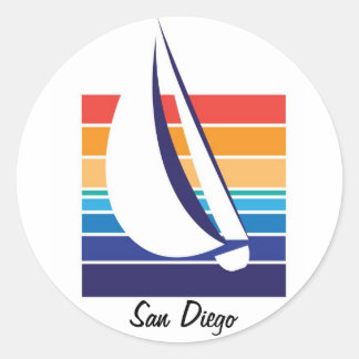 Autocollants Boat Color Carré_San Diego