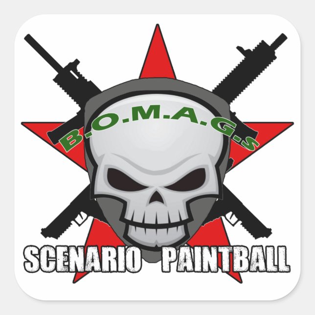 Autocollants BOMAGS (Devant)