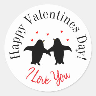 Autocollants Bonne Saint-Valentin 
