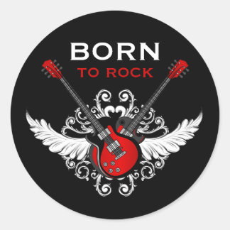 Autocollants Born To Rock