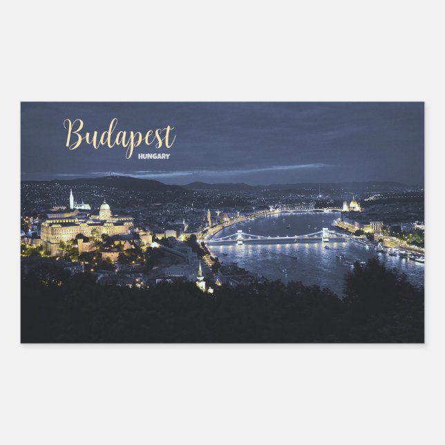 Autocollants Budapest Hongrie (Devant)