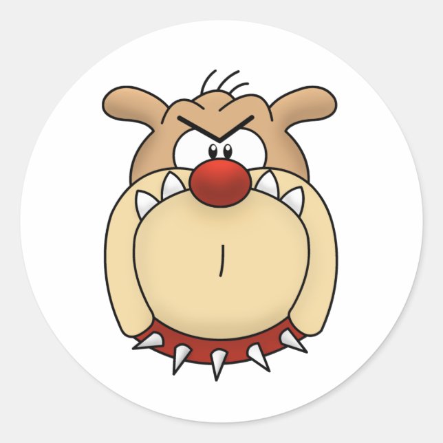 Autocollants Bulldog (Devant)