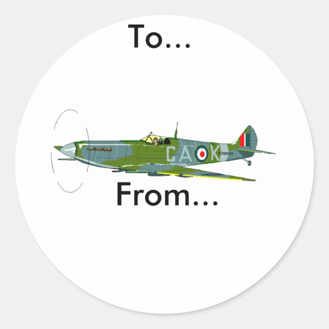 Autocollants cadeaux (Devant)