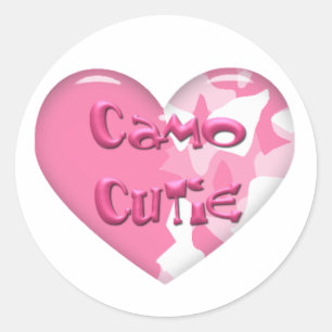 Autocollants Camo Cutie