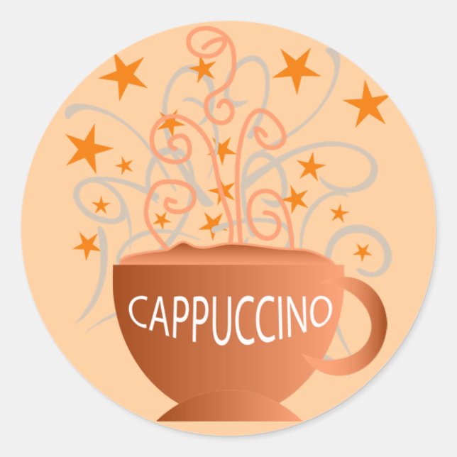 autocollants cappuccino (Devant)