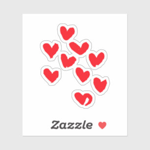 autocollants cardiaques