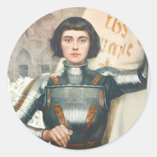 Autocollants catholiques Ste Jeanne d'Arc
