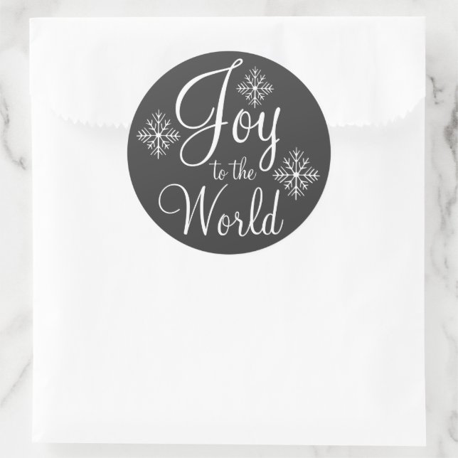 Autocollants Chalkboard Joie au Monde (Sac)