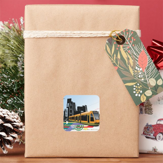 Autocollants City Tram (Créateur téléchargé)