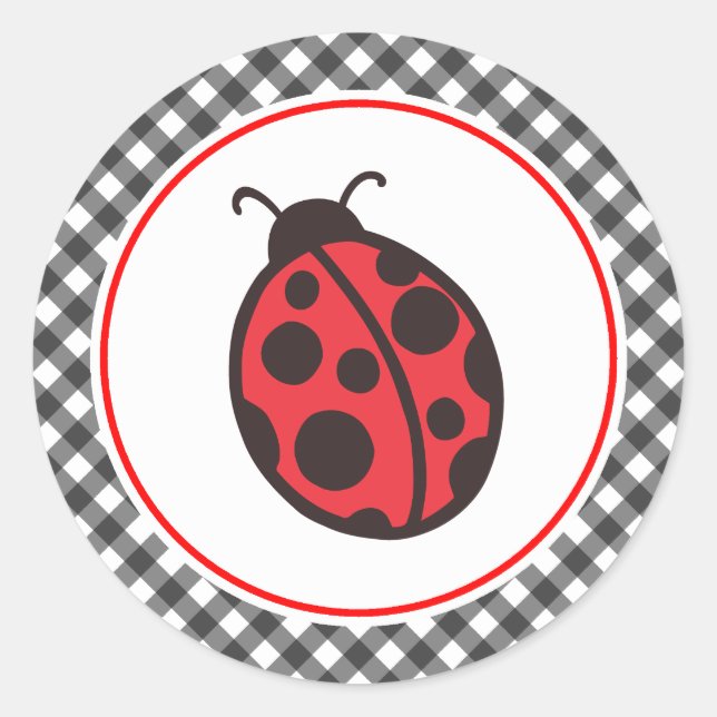 Autocollants coccinelle (Devant)