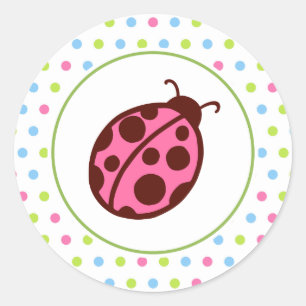 Autocollants coccinelle