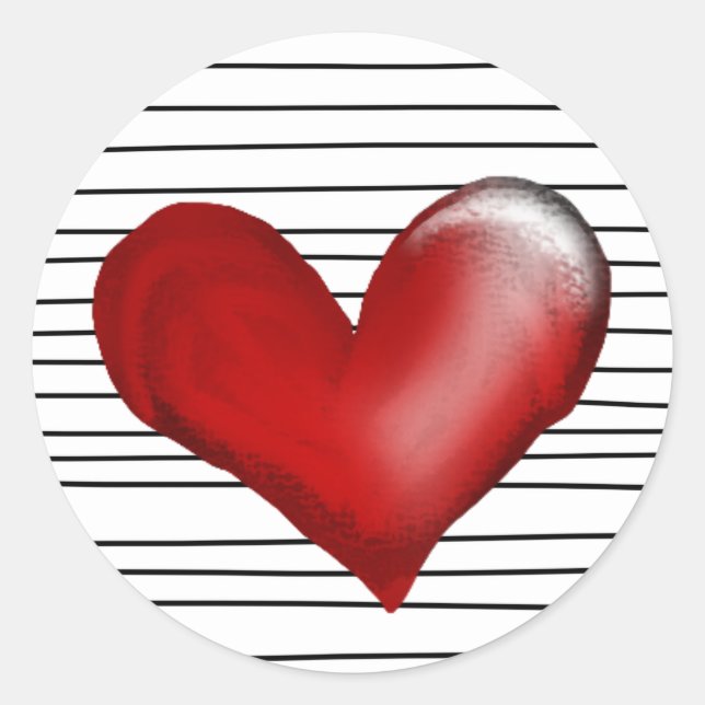 AUTOCOLLANTS COEUR (Devant)