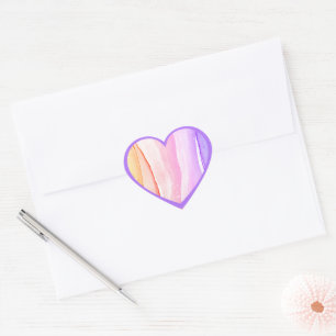 autocollants coeur Love