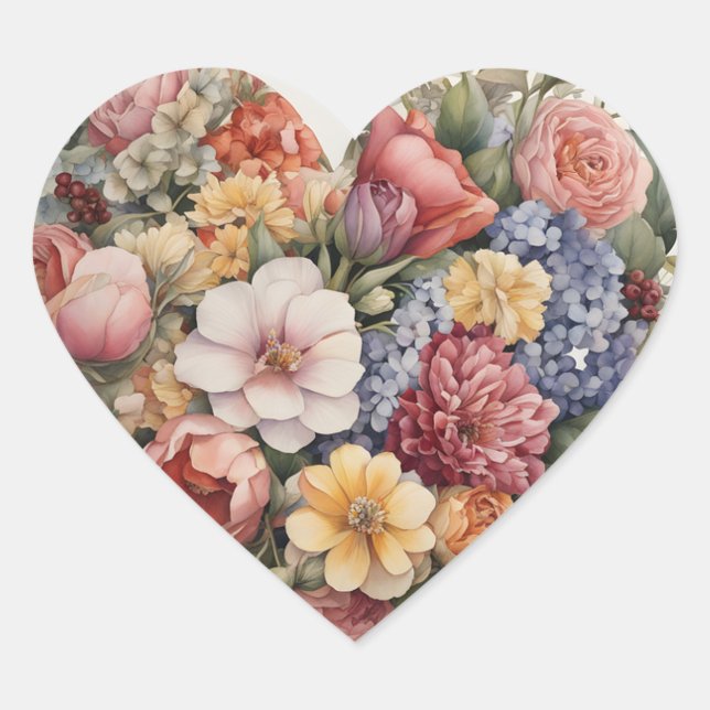 autocollants coeur Love (Devant)