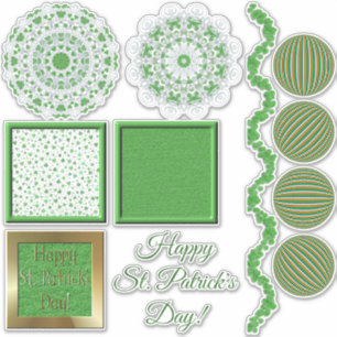 Autocollants - Collection de la Saint-Patrick