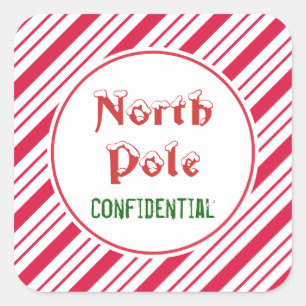 Autocollants confidentiels du pôle Nord