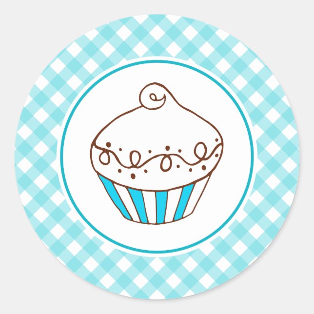Autocollants Cupcake (Devant)