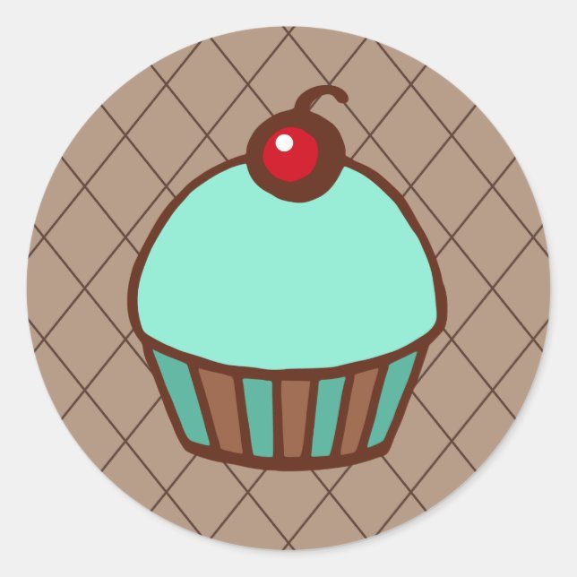 Autocollants Cupcake (Devant)