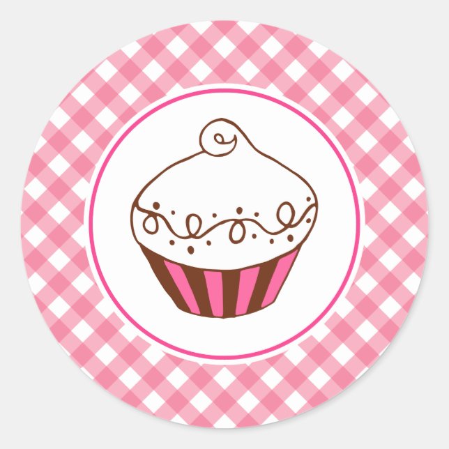 Autocollants Cupcake (Devant)