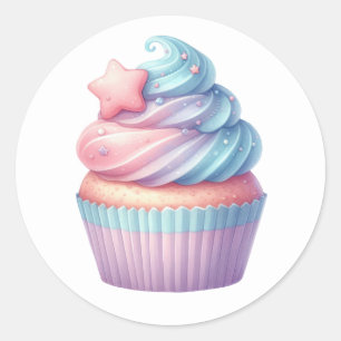 Autocollants Cupcake Mignons