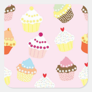 Autocollants Cupcakes