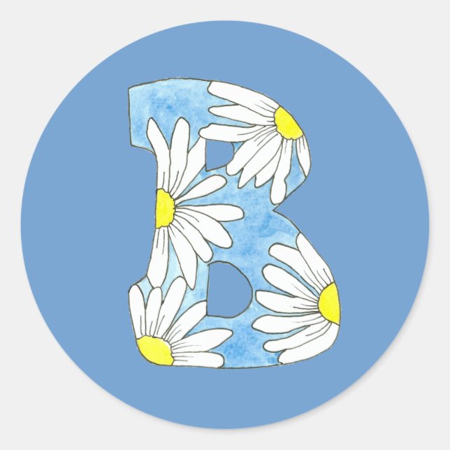 Autocollants Daisy B (Devant)