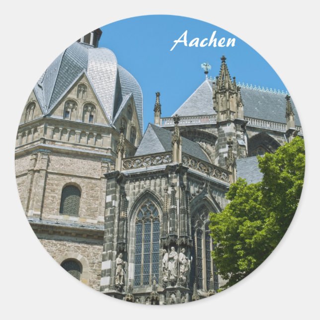 Autocollants d'Aix-la-Chapelle (Devant)