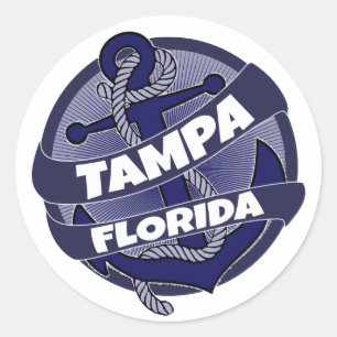 Autocollants d'ancre de Tampa la Floride