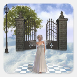 Autocollants d'ange de cieux