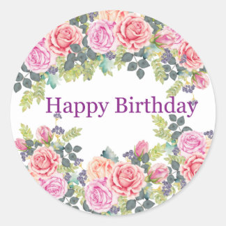 Autocollants d'anniversaire