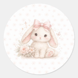 Autocollants d'anniversaire de Petit Lapin