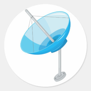 Autocollants d'antenne parabolique
