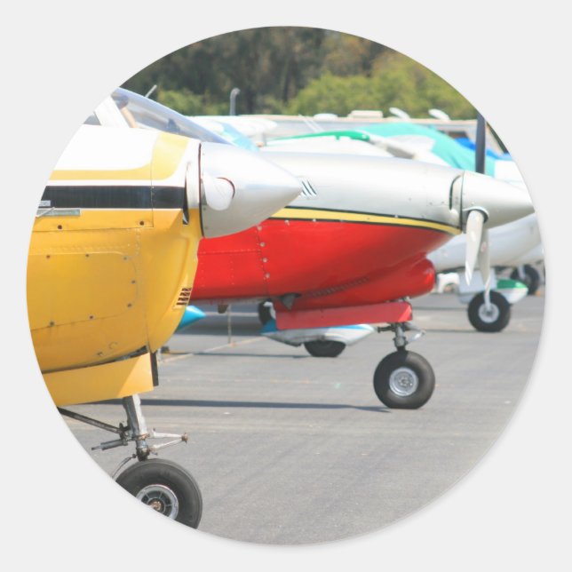 Autocollants d'avions (Devant)