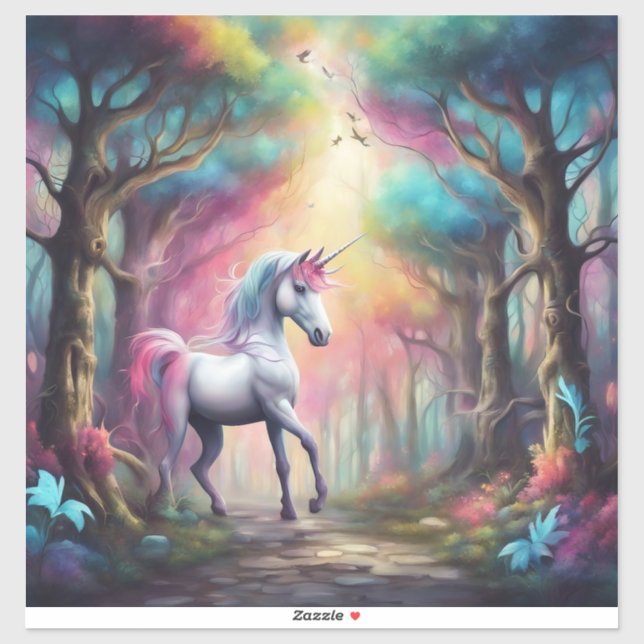 Autocollants de 14 po x 14 po extra-volumineux (Feuille)