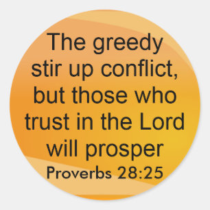 autocollants de 28:25 de proverbes