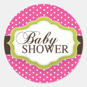 Autocollants de baby shower