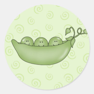 Autocollants de Baby shower personnalisables