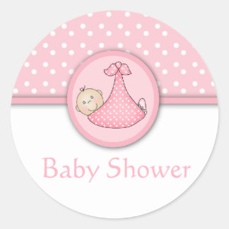 Autocollants de Baby shower personnalisables