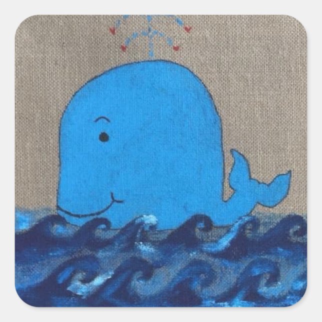 Autocollants de baleines (Devant)
