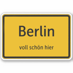 Autocollants de Berlin