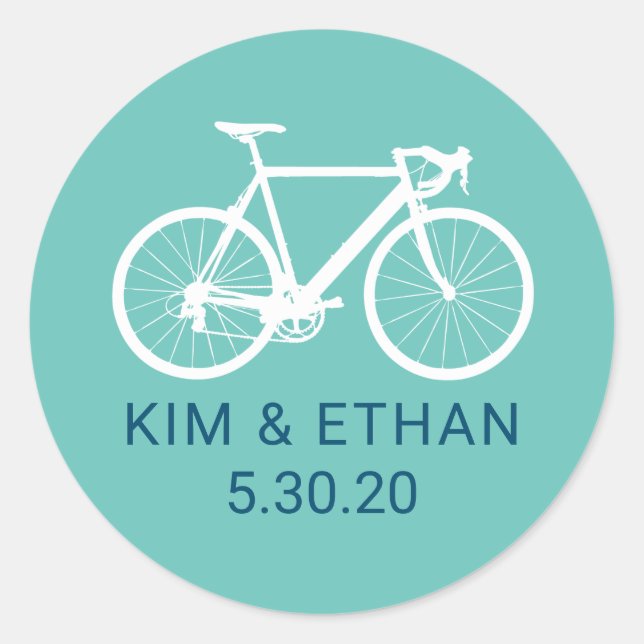 Autocollants de bicyclette personnalisés (Devant)