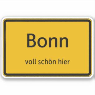 Autocollants de Bonn