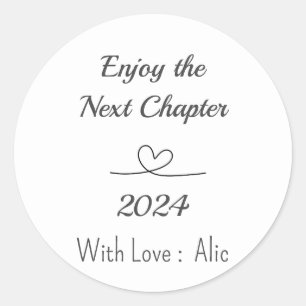 Autocollants de bougie de retraite en texte simple