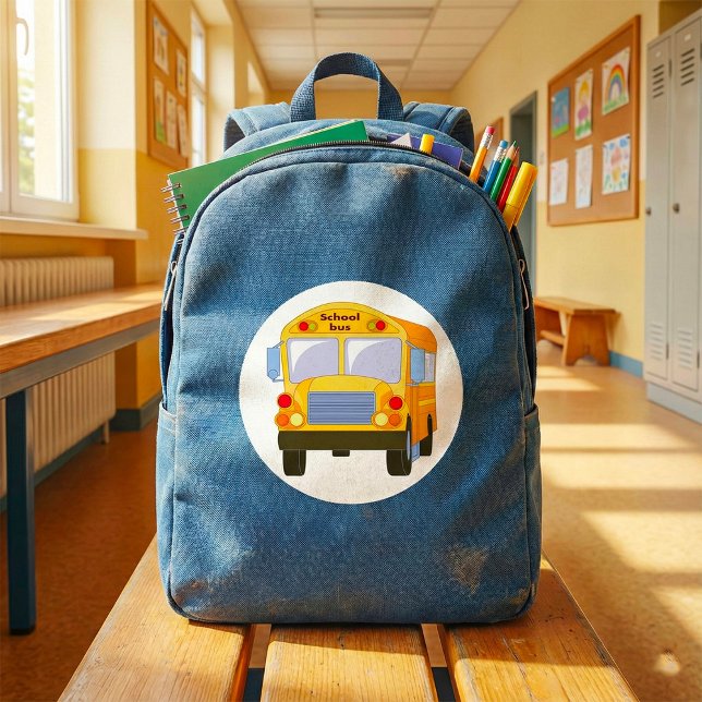 Autocollants de bus scolaire jaune (Créateur téléchargé)