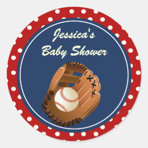 Autocollants de cadeau de base-ball